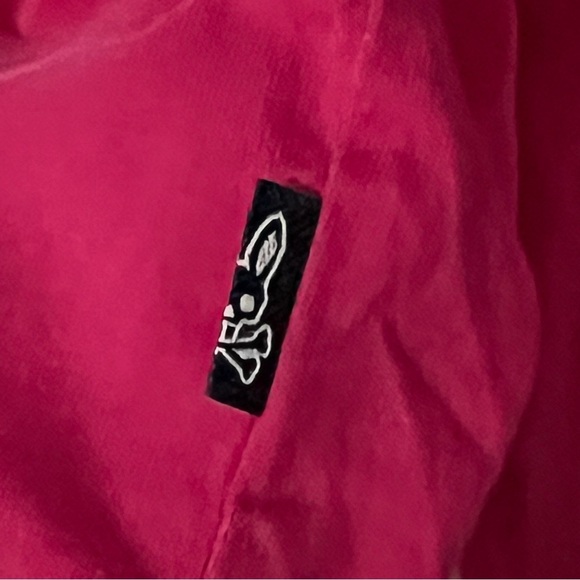 Psycho Bunny Chester Embroidered Graphic Tee Pink Peacock Men’s Size Large (6) - Picture 6 of 12